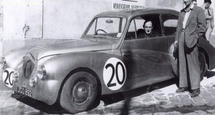 Jack Bartlett i Nigel Mann – Healey Coach Sport Riley.